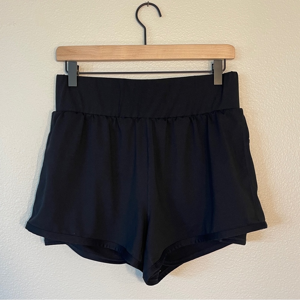 Fabletics Black Running Shorts (Size L)